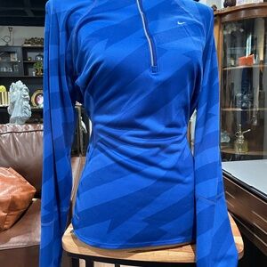 Nike Women's Vibrant Blue Long Sleeve Jersey